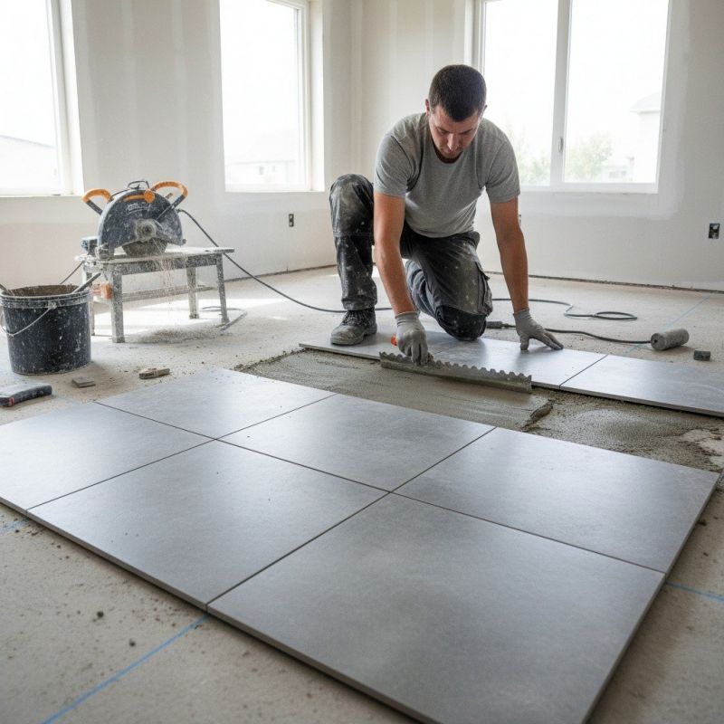 Travertine Floor Installation in Baltimore, MD